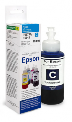 Чернила Epson, Revcol, серия L, оригинальная упаковка, комплект 4 цвета, Dye, 100 мл.