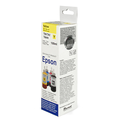 Чернила Epson, Revcol, серия L, оригинальная упаковка, Yellow, Dye, 100 мл. 3