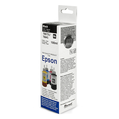 Чернила Epson, Revcol, серия L, оригинальная упаковка, Black, Dye, 100 мл. 3